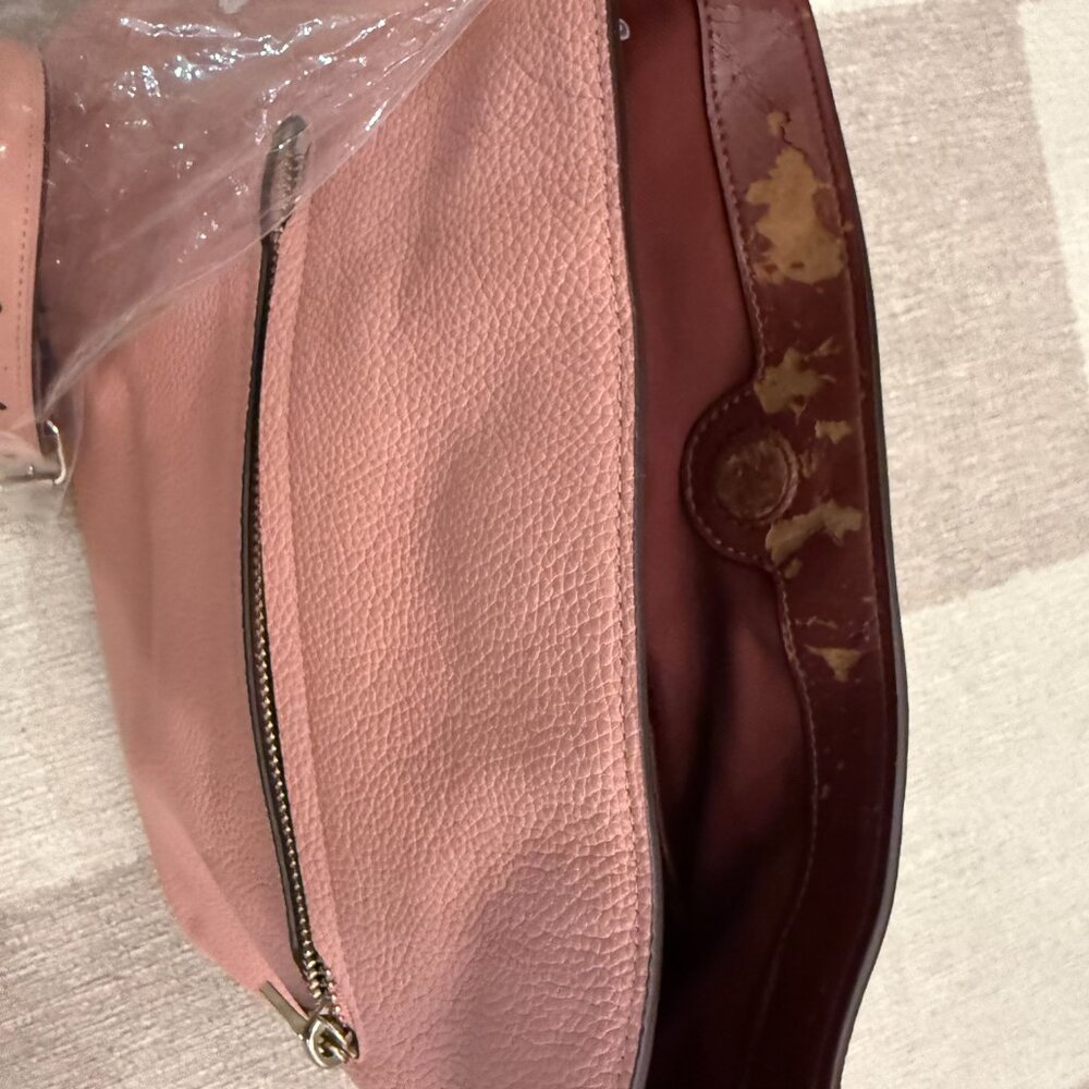 Pink Coach Bag with shoulder strap - Picture 7 of 8